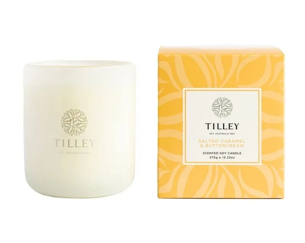 Tilley Rainbow Collection - Salted Caramel & Buttercream Soy Candle