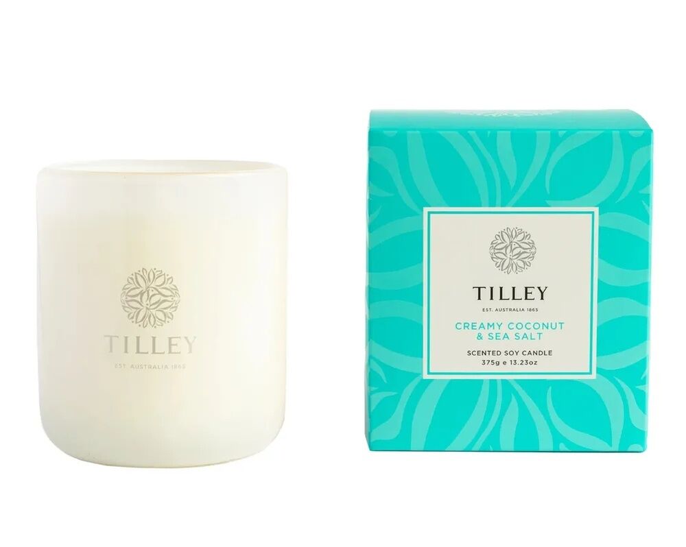 Tilley Rainbow Collection - Creamy Coconut & Sea Salt Soy Candle