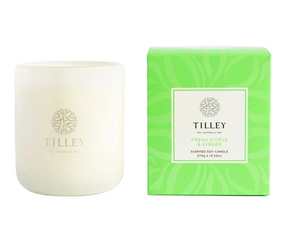 Tilley Rainbow Collection - Fresh Citrus & Ginger Soy Candle