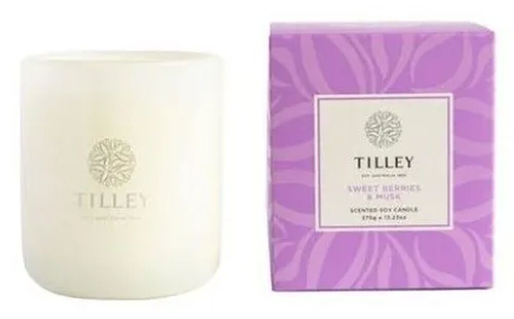 Tilley Rainbow Collection - Sweet Berries & Musk Soy Candle