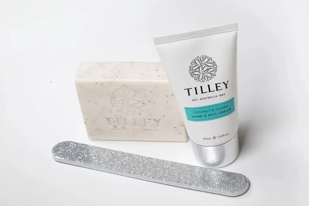 Tilley Hand & Nail Cream Set - Coconut & Jojoba