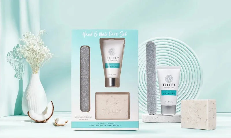 Tilley Hand & Nail Cream Set - Coconut & Jojoba