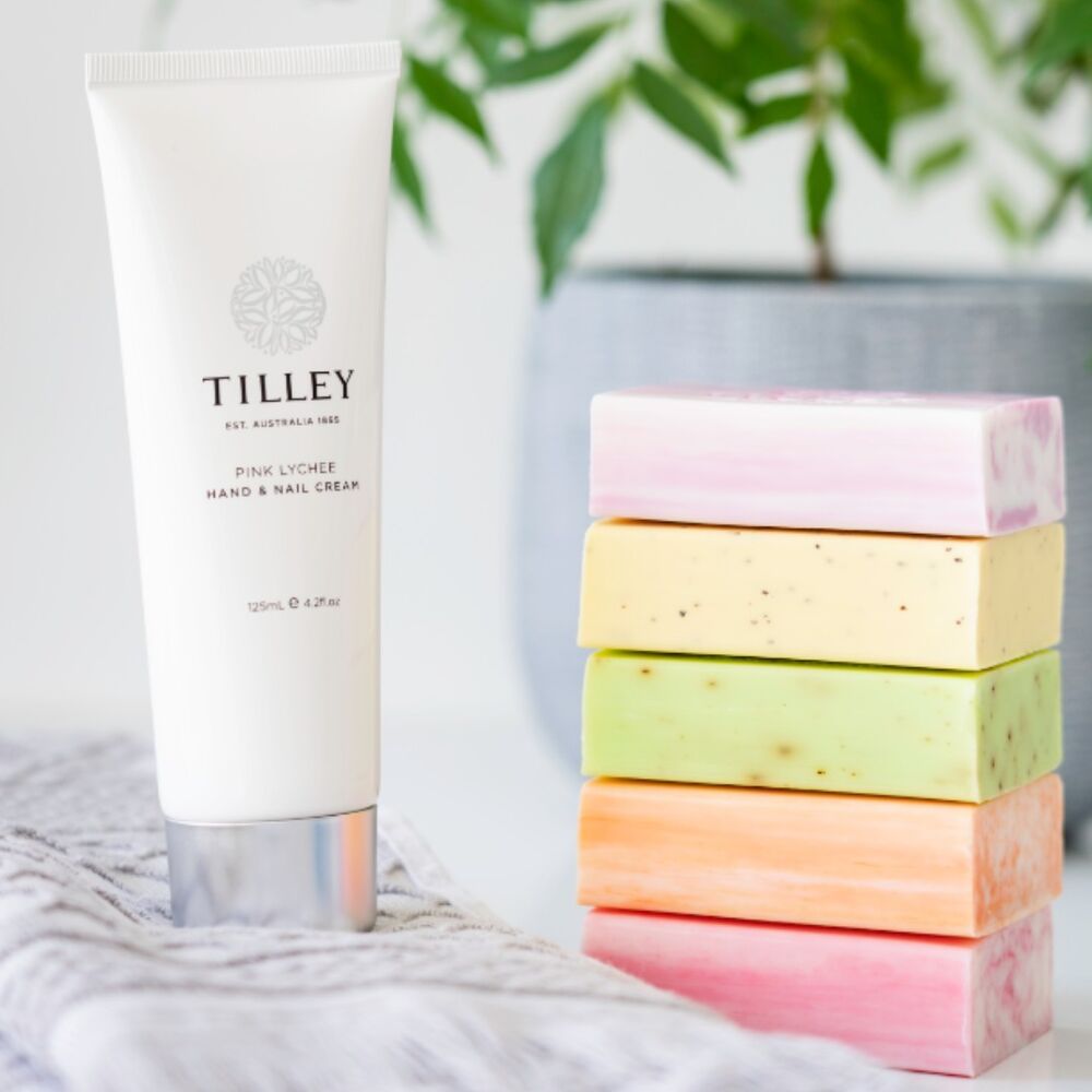 Tilley Hand & Nail Cream - Pink Lychee