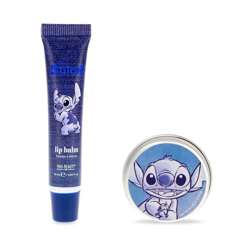 Mad Beauty Disney Stitch - Denim Lip Balm Duo