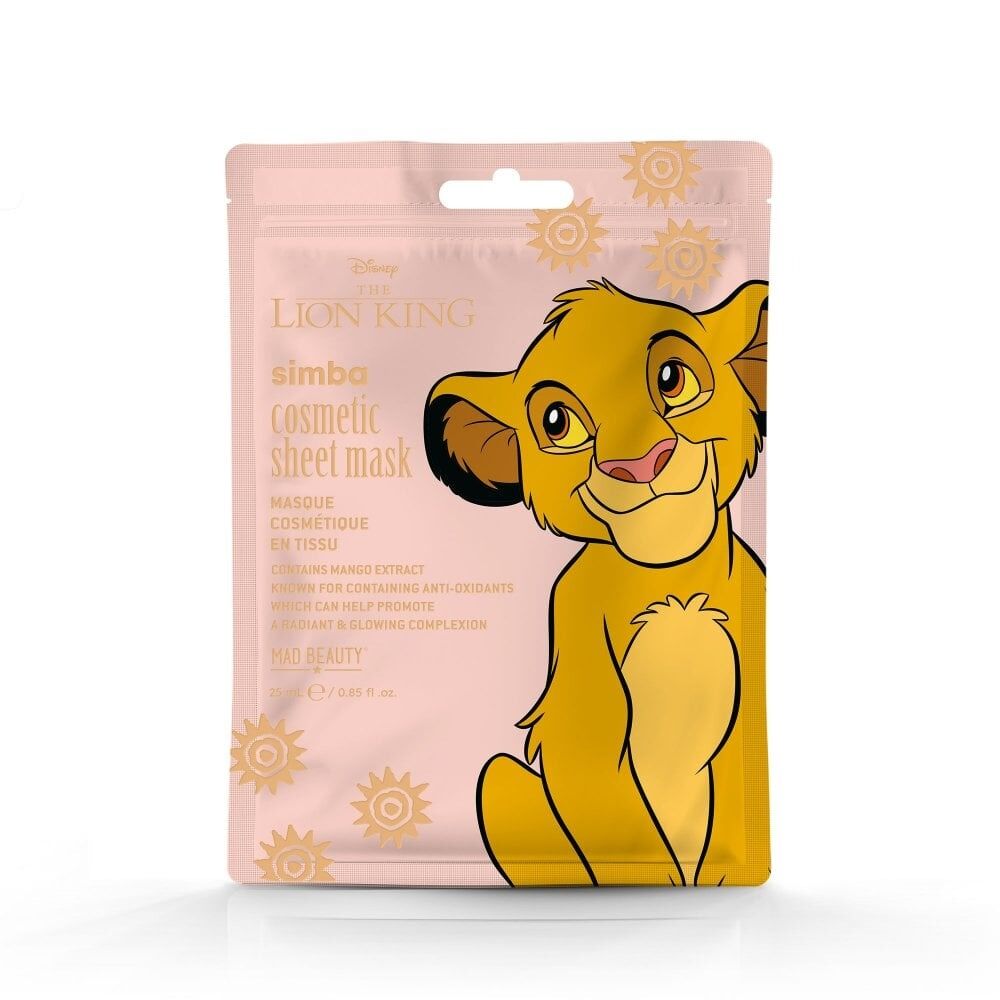 Mad Beauty Disney The Lion King - Cosmetic Sheet Mask Collection
