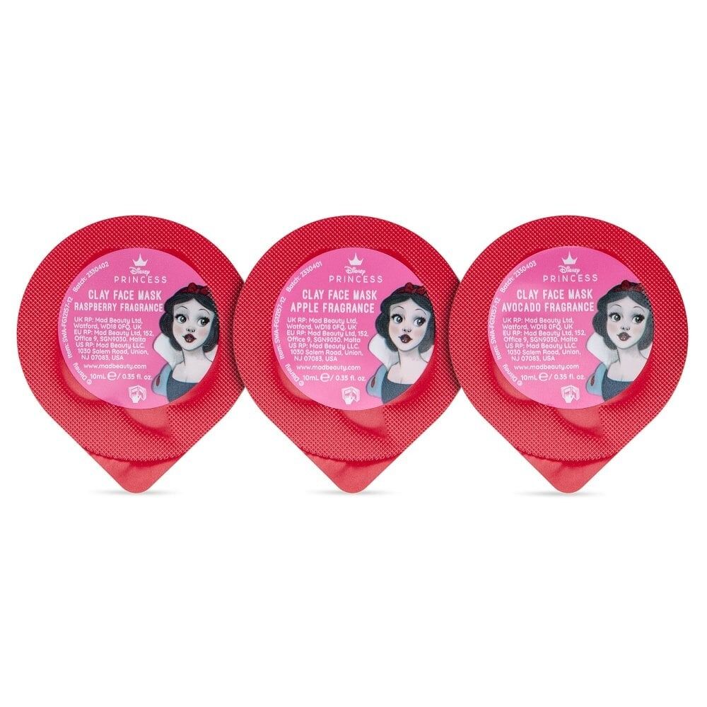 Mad Beauty Disney Snow White - Clay Mask Trio