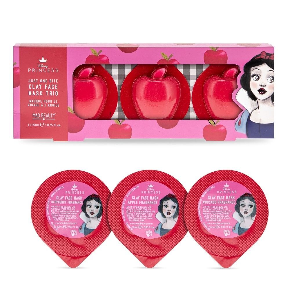 Mad Beauty Disney Snow White - Clay Mask Trio