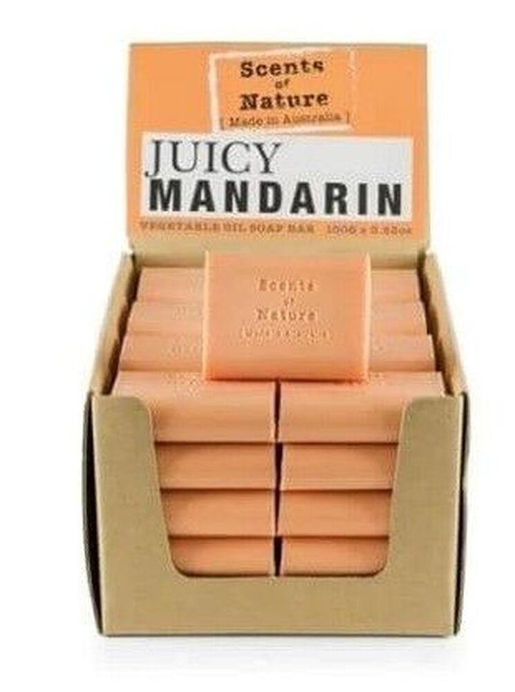 Scents Of Nature By Tilley Soap Bar - Juicy Mandarin