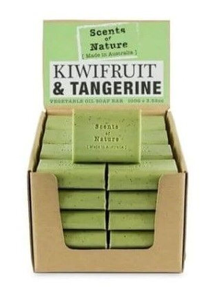 Scents Of Nature By Tilley Soap Bar - Kiwifruit & Tangerine