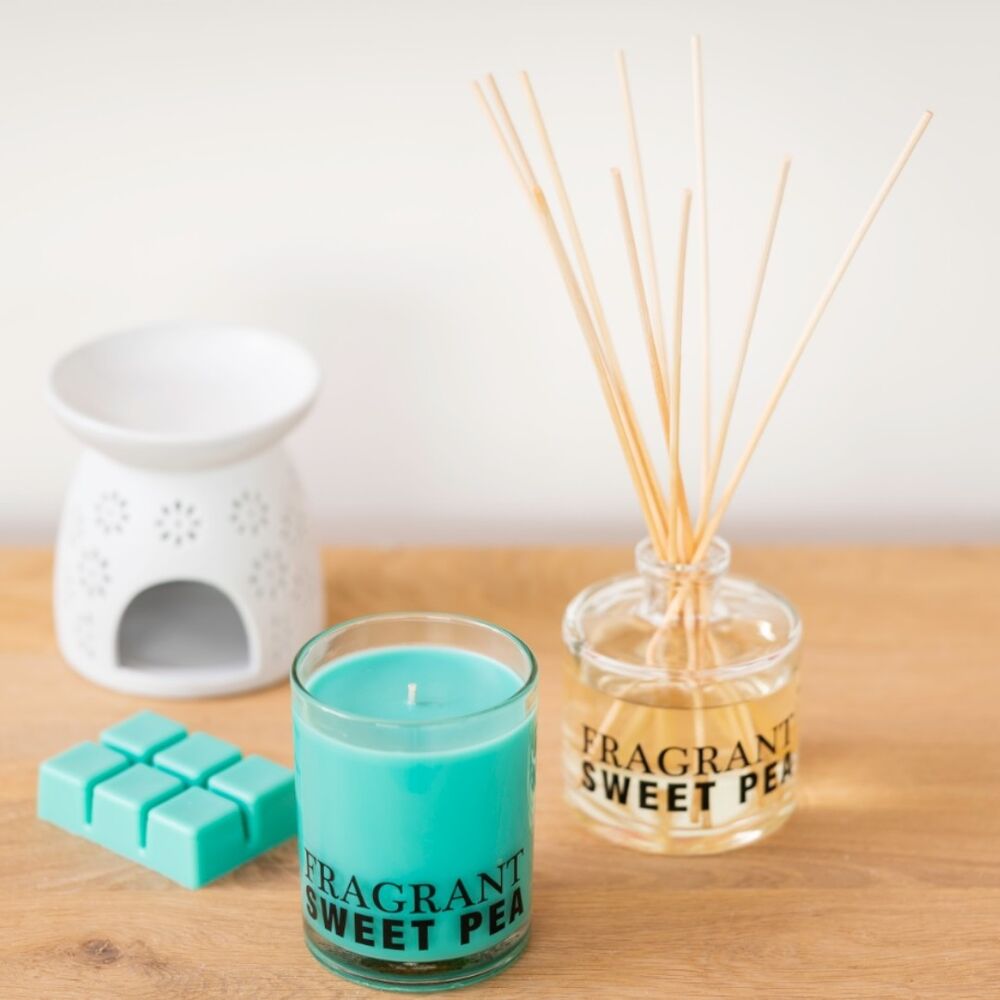 Scents of Nature by Tilley Soy Candle - Fragrant Sweet Pea
