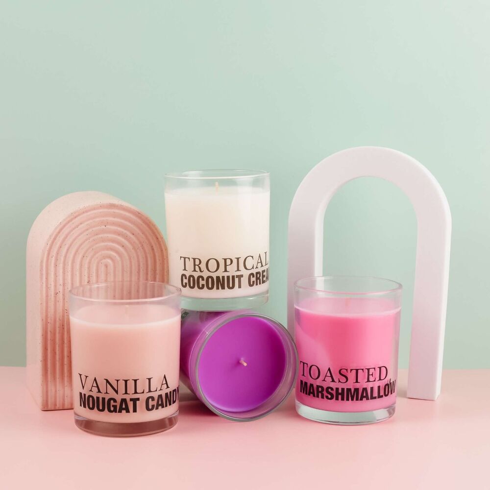 Scents of Nature by Tilley Soy Candle - Vanilla Nougat Candy