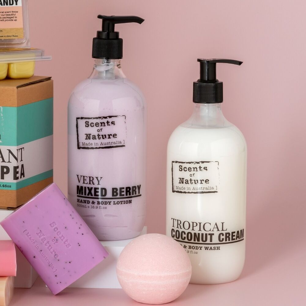 Scents of Nature by Tilley Hand & Body Wash - Tropical Coconut Cream 500ml