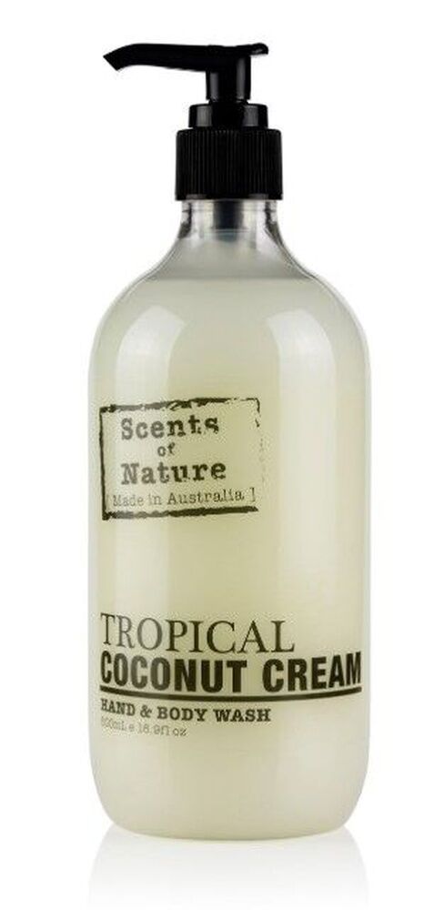 Scents of Nature by Tilley Hand & Body Wash - Tropical Coconut Cream 500ml