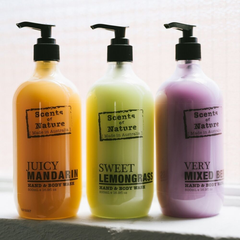 Scents of Nature by Tilley Hand & Body Wash - Sweet Lemongrass 500ml