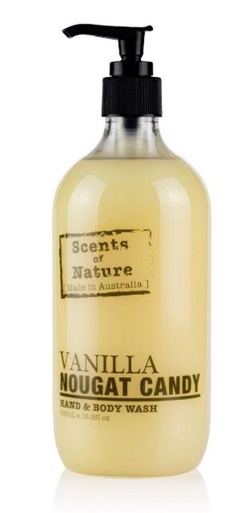 Scents of Nature by Tilley Hand & Body Wash - Vanilla Nougat Candy 500ml