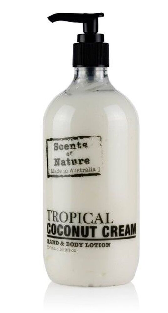 Scents of Nature by Tilley Body Lotion - Tropical Coconut Cream 500ml