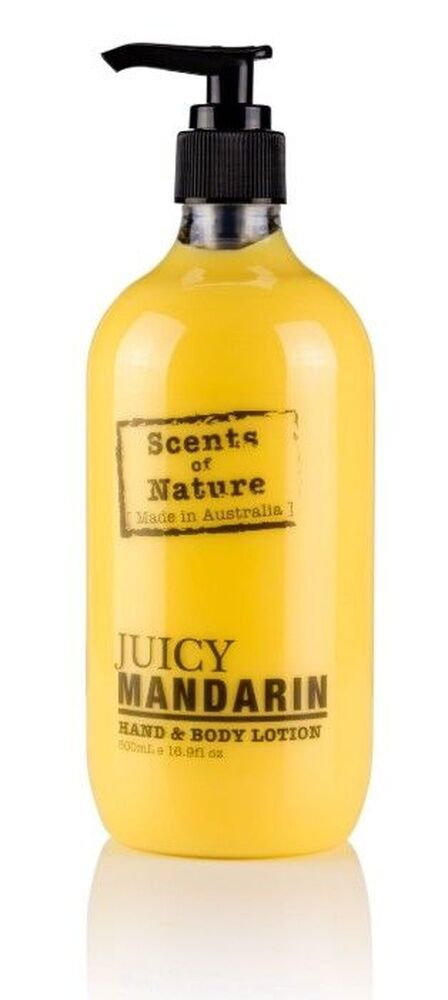 Scents of Nature by Tilley Body Lotion - Juicy Mandarin 500ml
