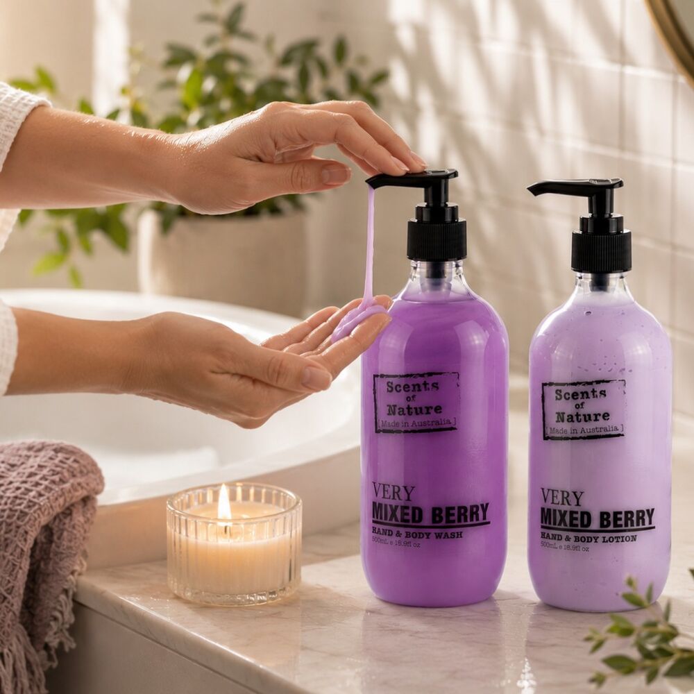 Scents of Nature by Tilley Body Lotion - Very Mixed Berry 500ml