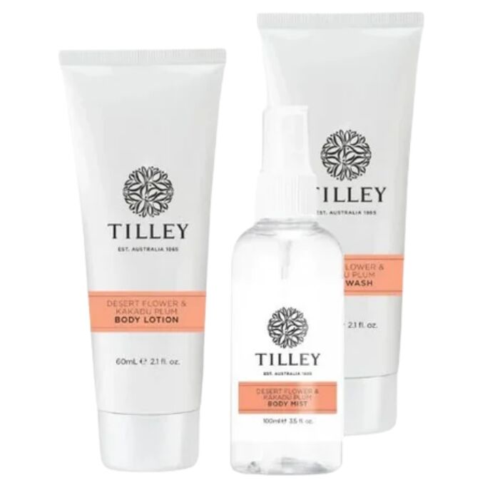 Tilley Body Pamper Gift Set - Desert Flower & Kakadu Plum
