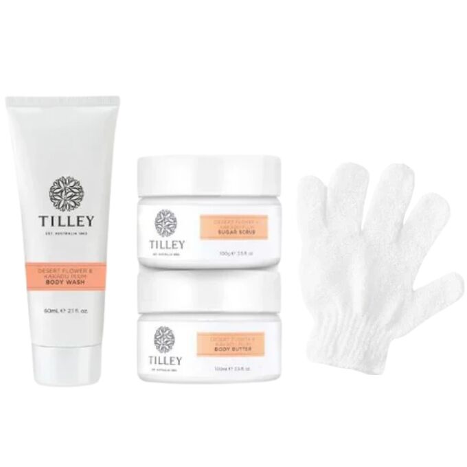 Tilley Soak and Soothe Gift Set - Desert Flower & Kakadu Plum