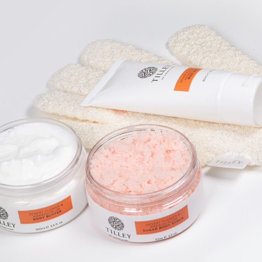 Tilley Soak and Soothe Gift Set - Desert Flower & Kakadu Plum