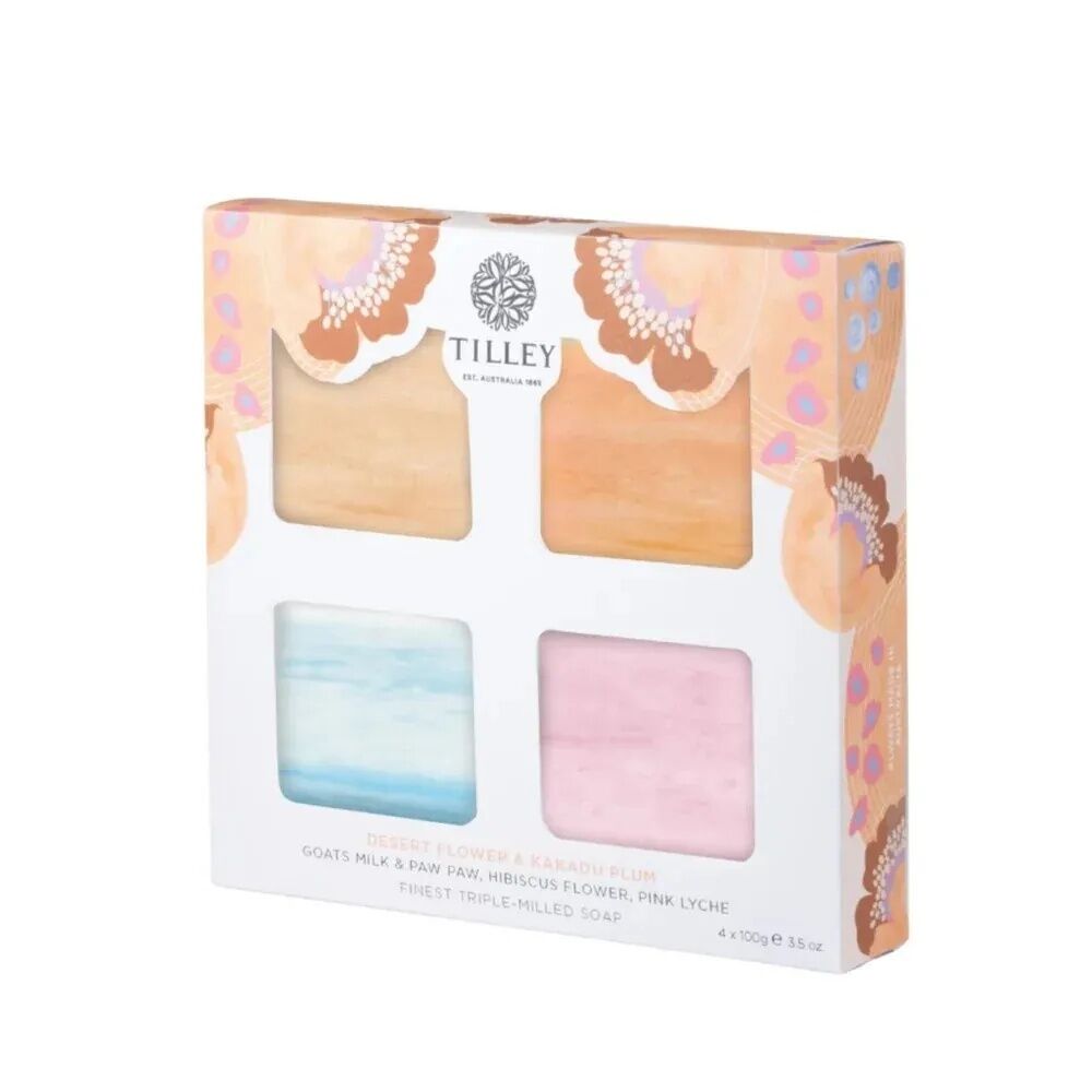 Tilley Soap Gift Set - Desert Flower & Kakadu Plum