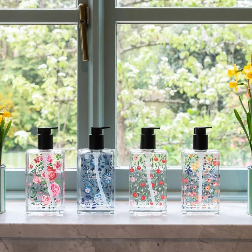 Cath Kidston Glass Bottle Hand Wash - Cassis & Rose