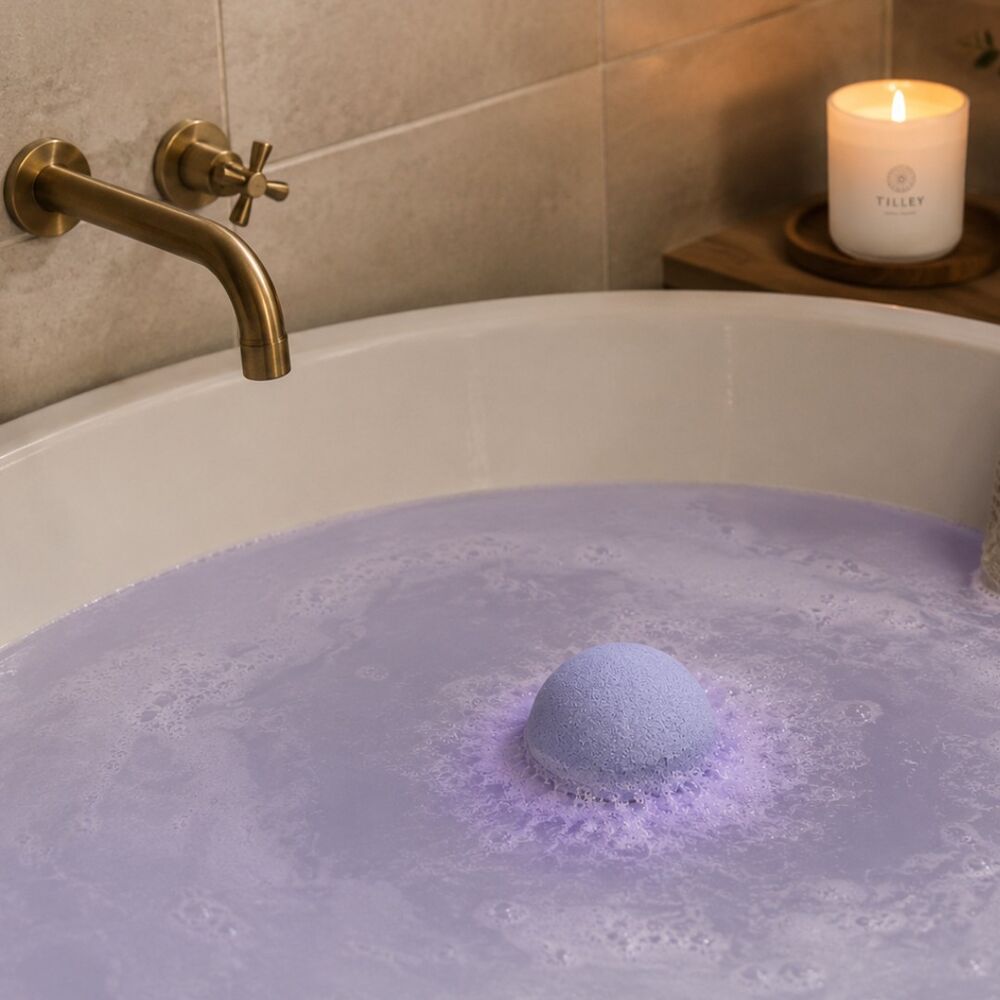 Tilley Fragranced Bath Bomb - Tasmanian Lavender