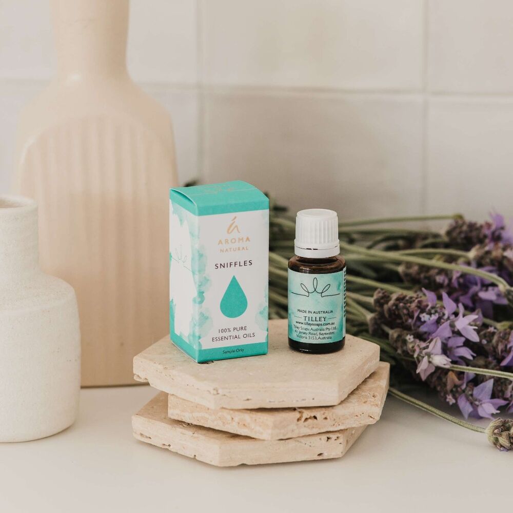 Aroma Natural By Tilley - Sniffles 15ml 100% Essential Oil Blend