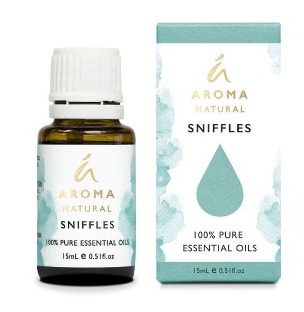 Aroma Natural By Tilley - Sniffles 15ml 100% Essential Oil Blend