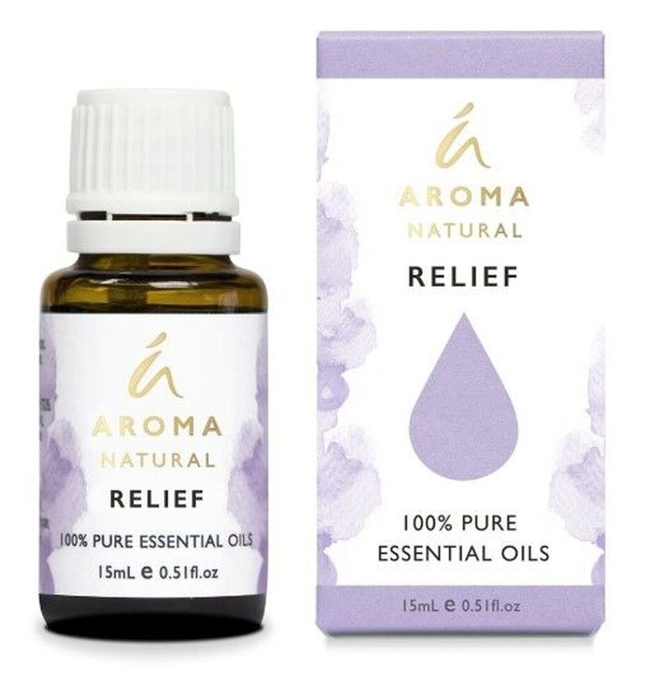 Aroma Natural by Tilley - Relief 15ml 100% Essential Oil Blend