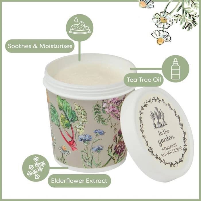 Heathcote & Ivory - In The Garden Foaming Sugar Scrub