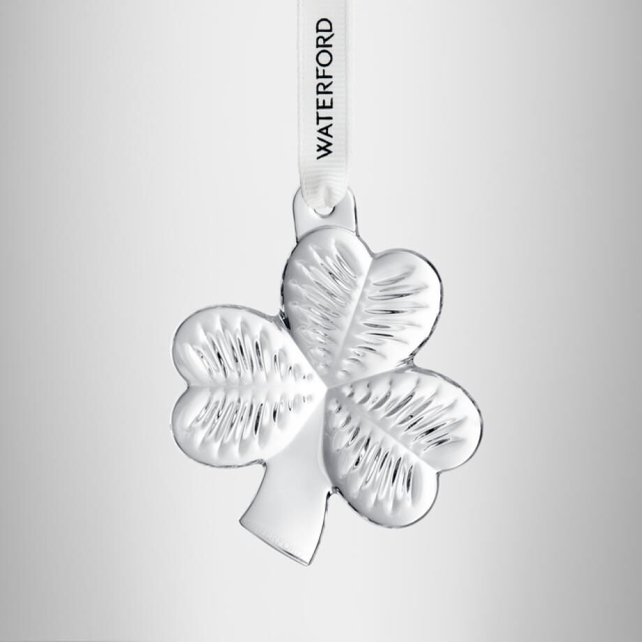 Waterford Crystal Mini Shamrock Hanging Ornament