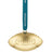 Waterford Golden Christmas Football Hanging Ornament