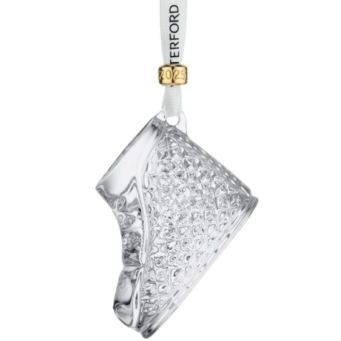 Waterford Crystal Baby's First Boot Hanging Ornament