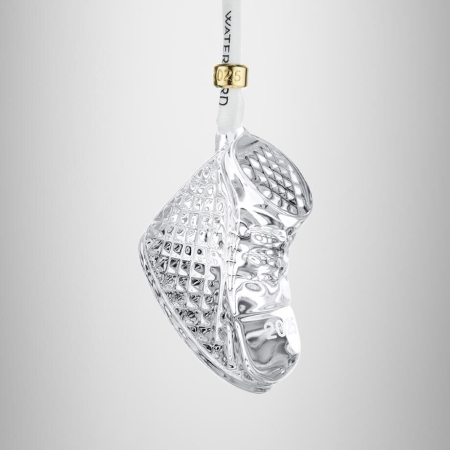 Waterford Crystal Baby's First Boot Hanging Ornament