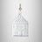 Waterford Crystal My First Home Hanging Ornament