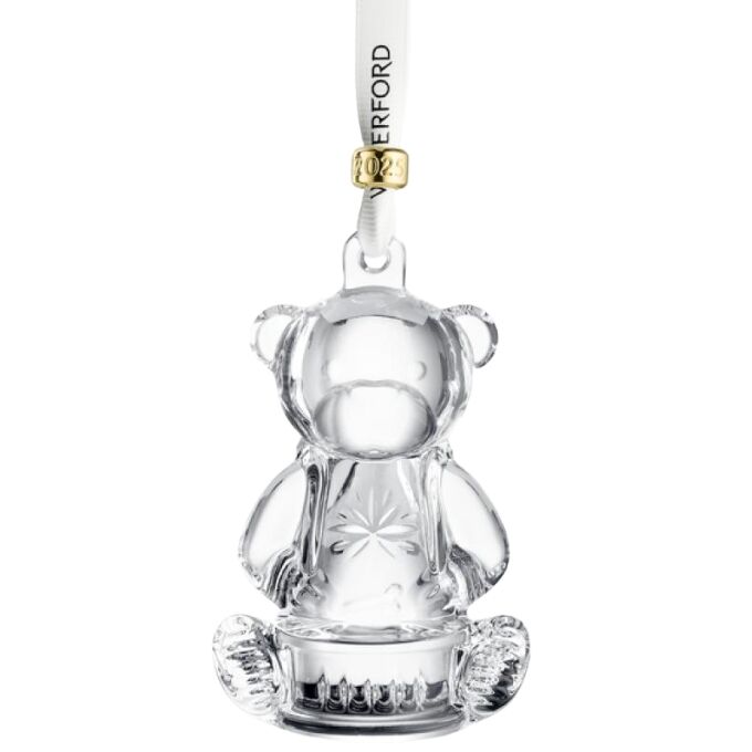 Waterford Crystal My First Bear Hanging Ornament