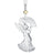 Waterford Crystal Angel Hanging Ornament