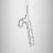 Waterford Crystal Mini Candy Cane Hanging Ornament