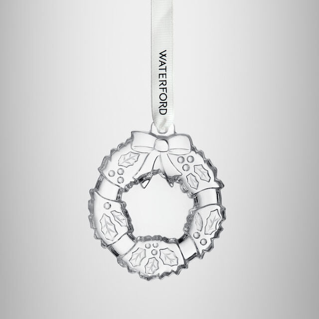 Waterford Crystal Mini Wreath Hanging Ornament