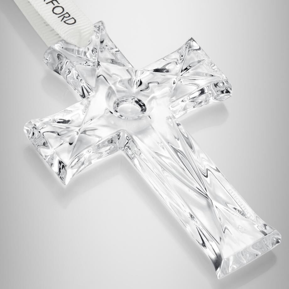 Waterford Crystal Mini Cross Hanging Ornament