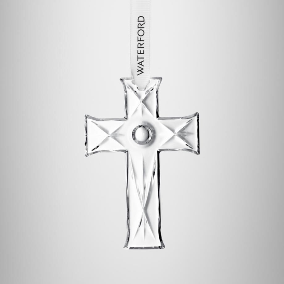 Waterford Crystal Mini Cross Hanging Ornament