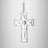 Waterford Crystal Mini Cross Hanging Ornament