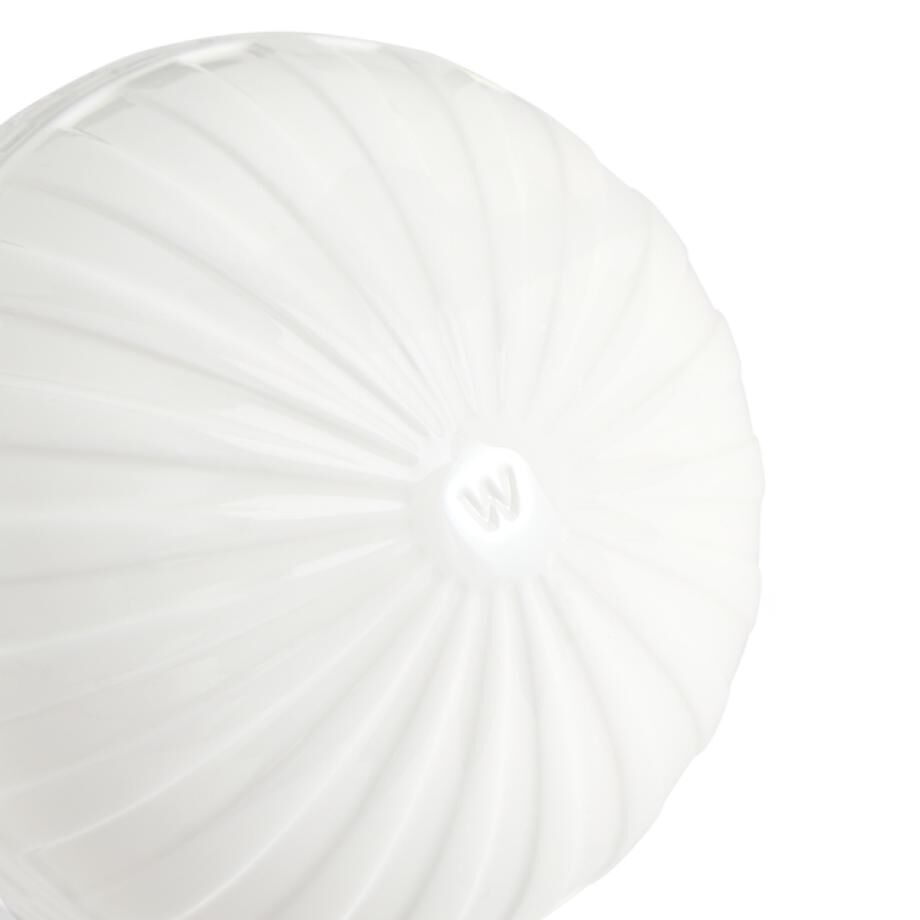 Wedgwood Festive Fluted White China Hanging Ornament
