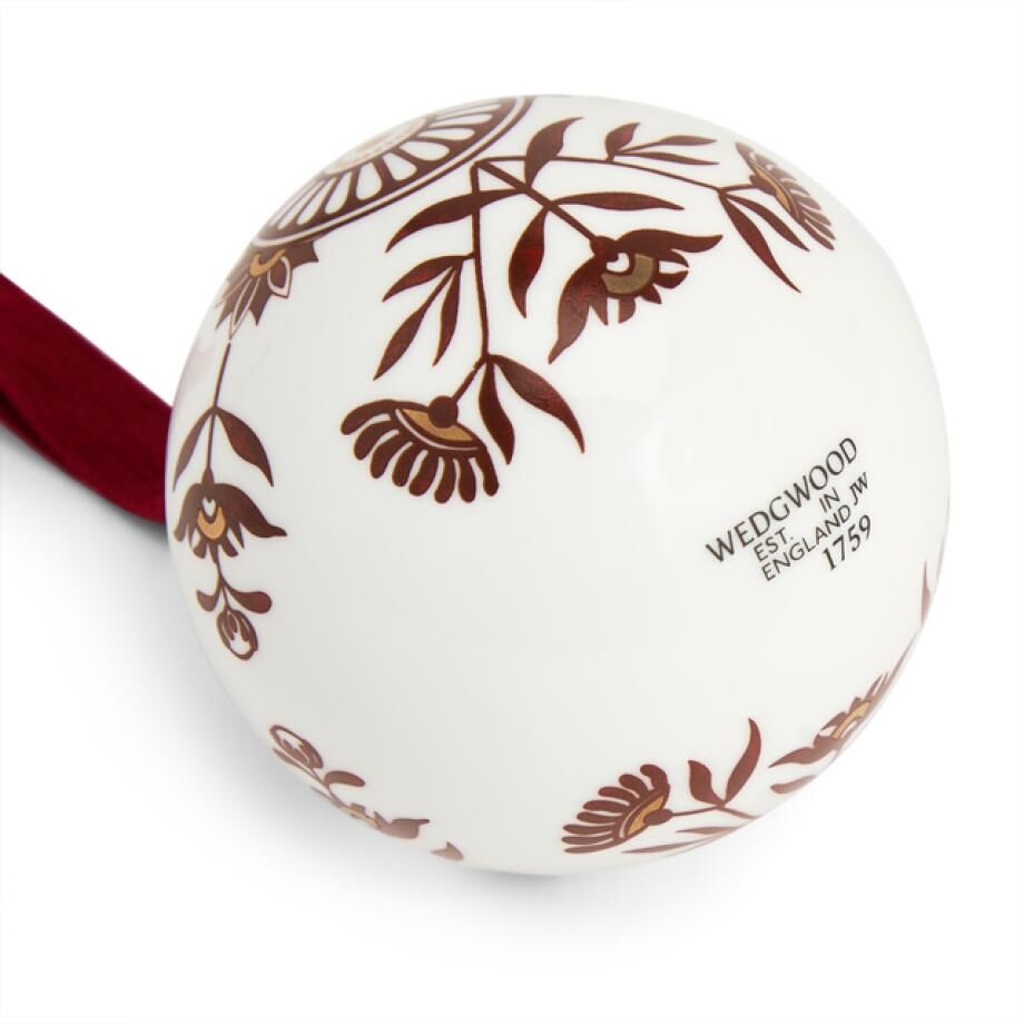 Wedgwood Festive Red Splender No.1 Hanging Ornament