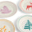 Royal Doulton Christmas 1815 Mixed Colours Plate 4 Piece Set