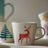 Royal Doulton Christmas 1815 Mixed Pattern Mug 4 Piece Set
