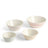 Royal Doulton Christmas 1815 Mixed Pattern Stacking Bowl 4 Piece Set