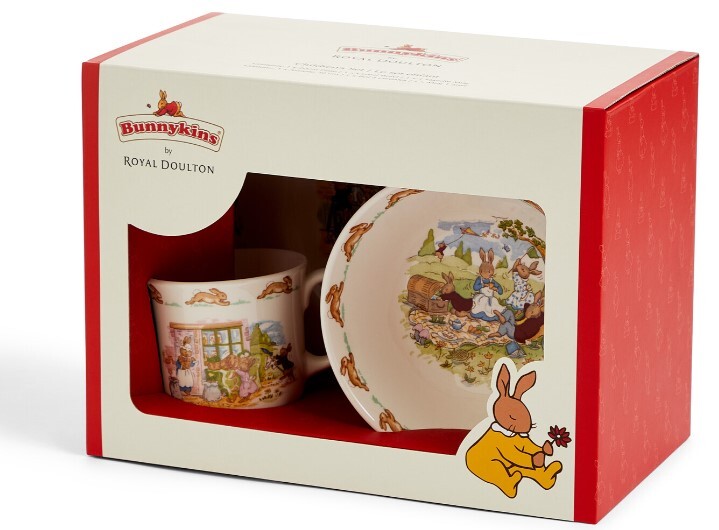 Royal Doulton Bunnykins Children's Bowl, Plate & Mug 3 Piece Set